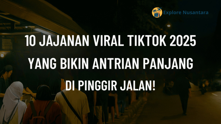 10 jajanan viral TikTok 2025 yang bikin antrian panjang di pinggir jalan