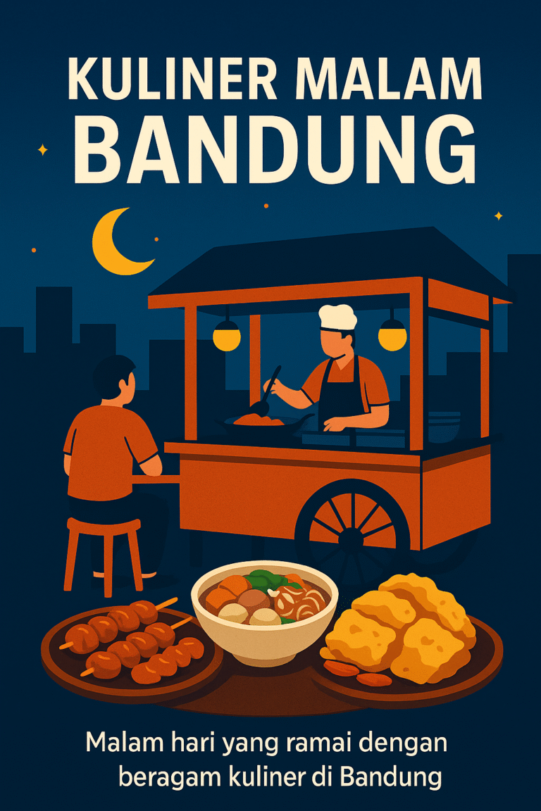 Kuliner Malam Bandung – Rekomendasi Spot Paling Nikmat di Kota Kembang