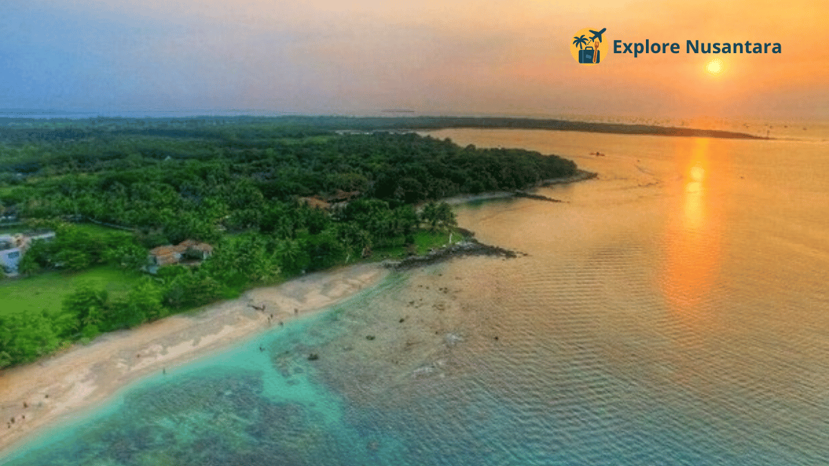 Pantai Tanjung Lesung Banten hidden beach 2025