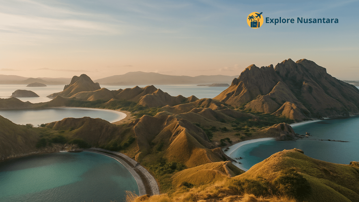Pemandangan sunset romantis dari Bukit Cinta Labuan Bajo