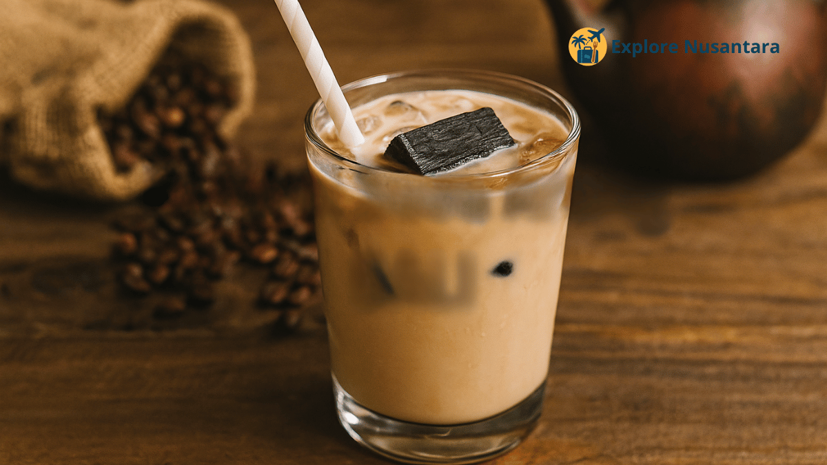 Es Kopi Susu Arang Bali