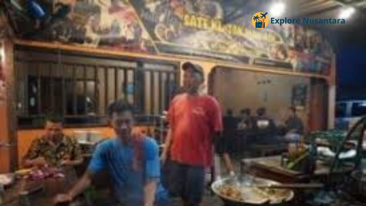 Sate Klatak Mak Adi lengkap dengan teh poci