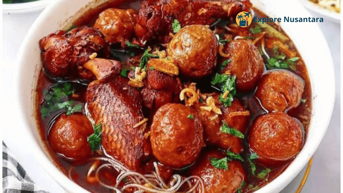 Bakso Comberan Cak Daus di Lombok