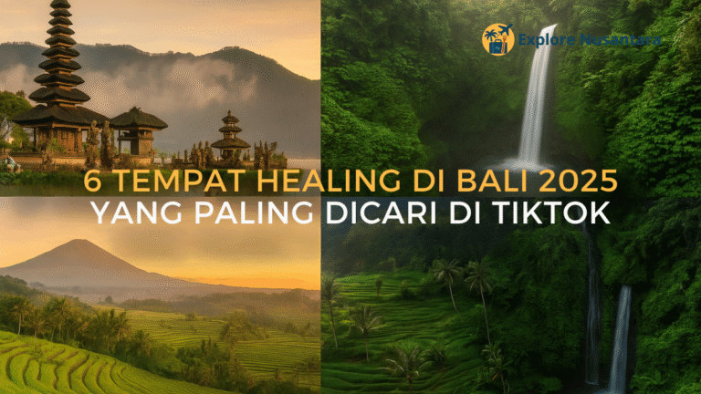 Panorama tempat healing di Bali 2025 dari Ubud hingga pantai tersembunyi
