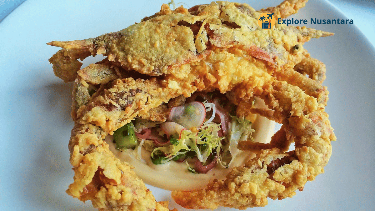 Kepiting Soka Goreng Tepung dari Kalimantan Utara, seafood viral 2025